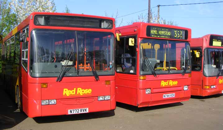 Red Rose Dennis Dart Plaxton